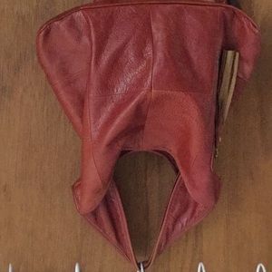 Jill Stuart large Red Leather Handbag